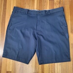 Walter Hagen Men 47 Waist Big And Tall Navy Shorts Golf Wrinkle Resistant 10"...